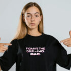 Figma inspired black t-shirt for designers UI UX developers