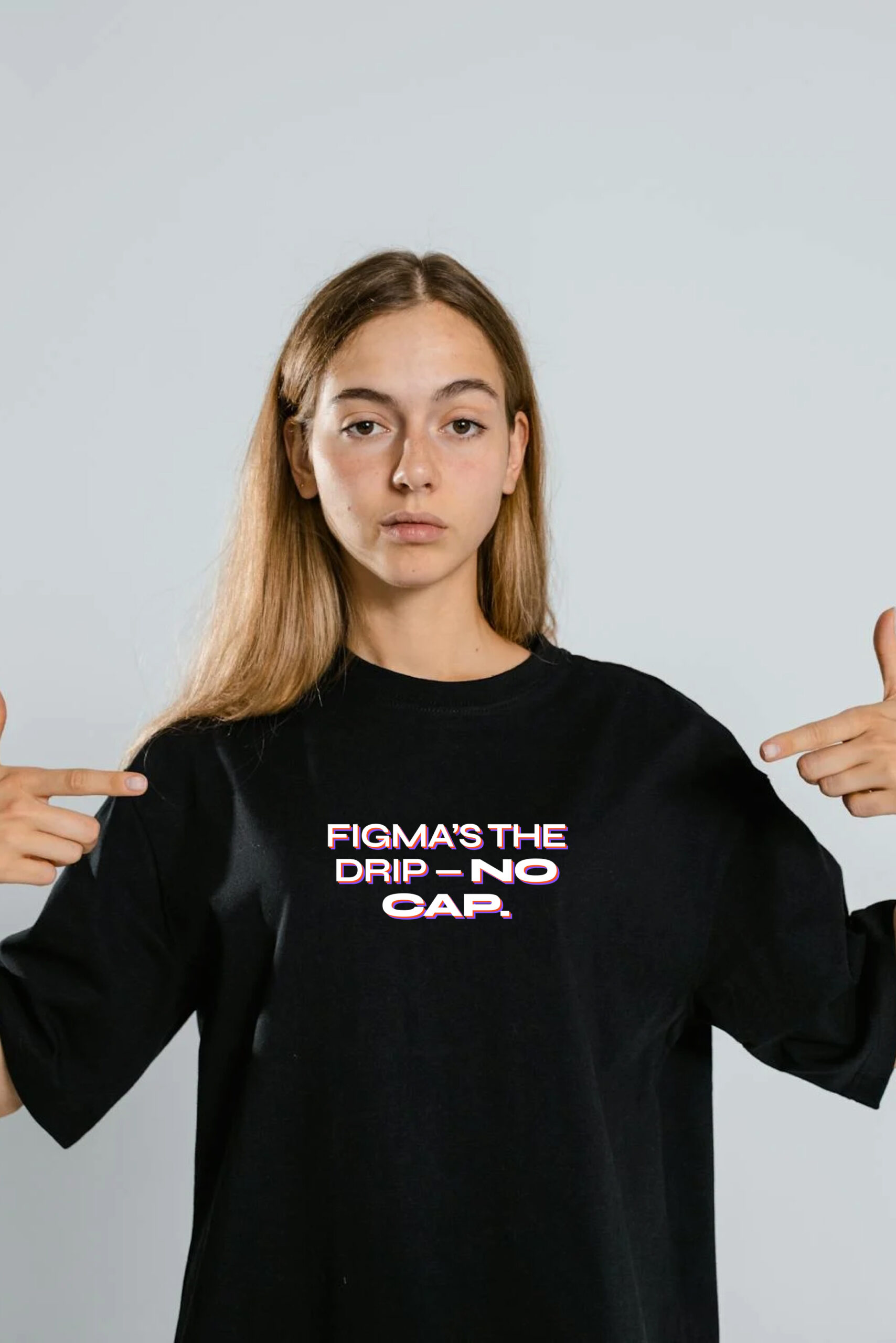 figma-designer-tshirt-black-oversized-tshirt-fibers. 1 Figma inspired black t-shirt for designers UI UX developers